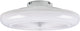 Rl live your light reality holmsund - ventilator - wit - incl. 1x smd 20 w - afstandsbediening - geintegreerde dimmer - traploos instelbare lichtkleur - rgbw-kleurenwisselaar - 3 snelheidsinstellingen - geheugenfunctie via de afstandsbediening - dynamisch