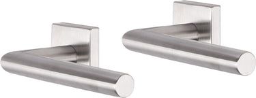 Impresso deurkruk - harrow - voor binnen - vierkant - rvs - 2 stuks