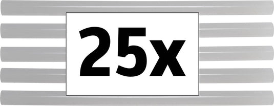 Toolcraft tc-11200x25t lijmstick ø 11 mm x (l) 200 mm transparant 500 g 25 stuk(s)