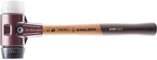 Halder simplex 3027.040 kunststof hamer ergonomische handgreep, middelhard 635 g 325 mm 1 stuk(s)