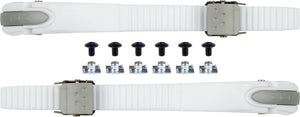 Nijdam snelsluitingset -a*- 2 stuks - wit