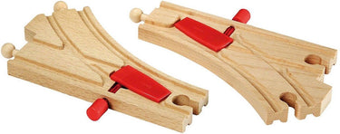 Brio mechanische spoorwissels - trein wissel voor uitbreiding - 33344