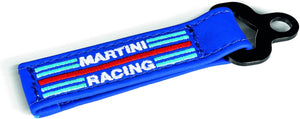 Sparco martini racing leer sleutelhanger - blauw