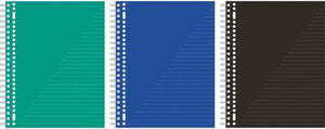 Kangaro collegeblok - a4 - lijn - 60 grams - met kantlijn - k-58371-3