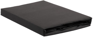 Ambiante - katoen - topper hoeslaken - 180x200 cm - antraciet