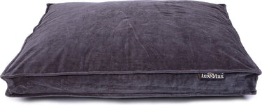 Lex max royal velvet - hondenkussen - boxbed - grijs - 120x80cm