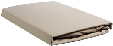 Ambiante katoen - hoeslaken - 160x200 - taupe