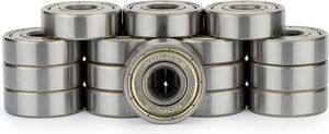 Nijdam kogellagers - abec 5 chrome - 16st - chroom