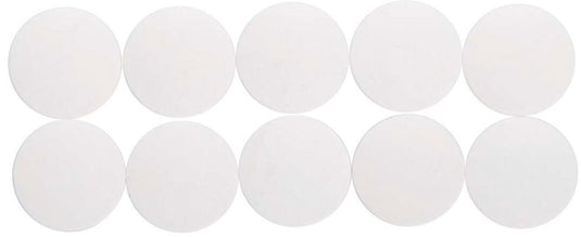 Maul magneet rond 10 stuks 0,8 kg kunststof ferriet bruchsicher erodiert lackiert ø 3.2 x 0.96 cm wit