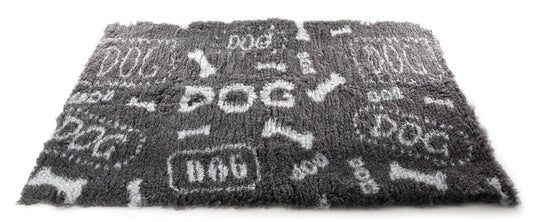 Martin vetbed dog print grijs wit gerecycled