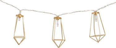 Bo-camp - industrial - lichtketting - galvin - 10 lichten - 5 lumen - goud