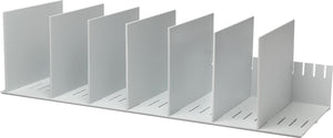 Paperflow sorteervak met 10 verstelbare tussenschotten breedte 802 cm