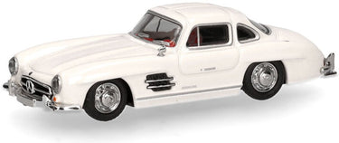 Herpa mercedes benz 300 sl (vleugeldeur), wit