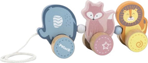 Viga polarb - houten trekdieren - kraamcadeau