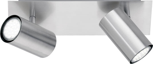 Trio marley - spot - nikkel mat - excl. 2x gu10 3w