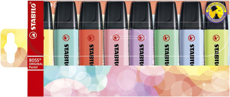 Afbeelding laden in galerijviewer, Stabilo boss original pastel - markeerstift - set 8 stuks
