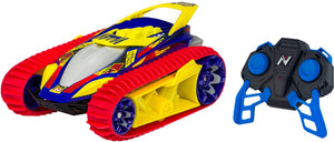 Nikko rc auto velocitrax rally red - bestuurbare off-road rupsbandvoertuig met 360° spins - 14 km u – vanaf 8 jaar