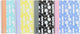 Ancor smooth spiraalboek a5 lijn hardcover - 4 stuks - assorti designs - an-113266-c