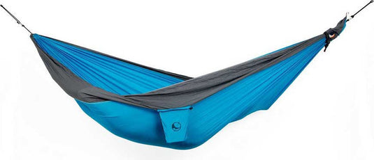 Ticket to the moon - hangmat - king size hammock aqua dark grey