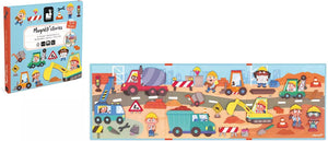 Janod - magneti stories - de bouwplaats – educatieve magneetset