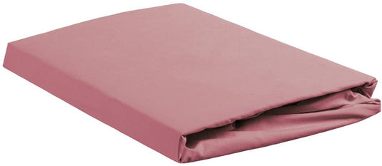 Ambiante katoen - hoeslaken - 80x200 - roze