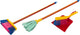 Klein toys pure fresh dweilset - dweil, bezem, handveger en stofblik - 61 cm lange dweil - 55 cm lange bezem - meerkleurig