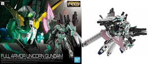 Merkloos sans marque gundam: real grade - full armor unicorn gundam 1:144 model kit