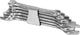 Vorel platte sleutels set 6-17mm (6 stuks)