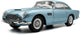 Solido aston martin db5 '64, blauw metallic schaal 1:18