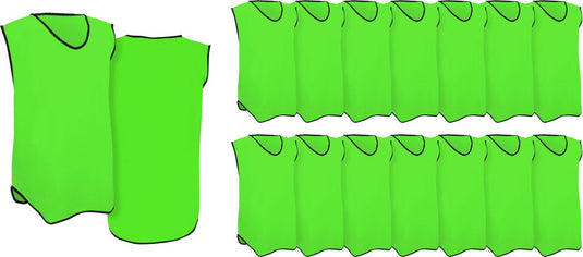 Avento trainingshesje - junior - set van 15 - groen