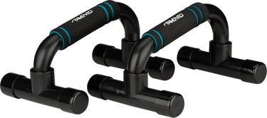 Avento push-up grips - zwart blauw