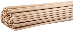 Creativ company cc stick, l: 60 cm, dia. 8 mm, 10 pc 1 pack