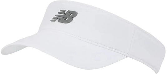 New balance performance visor v 2.0 unisex zonneklep - white