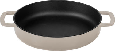 Combekk gietijzeren koekenpan ø 28cm - 100% gerecycled - pfas-vrij - geschikt voor o.a. inductie en bbq - sand