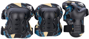Tempish - stryker skatebescherming 3-pack - kinderen - driedelig - zwart - m