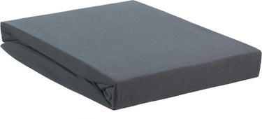 Beddinghouse - jersey-stretch - topper hoeslaken - 90x220 cm - koel grijs