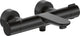 Duravit wave - thermostatische badkraan, mat zwart wa5220000046