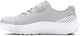 Under armour ua gps surge 4 ac-gry meisjes sportschoenen - halo grijs - wit - iridescent