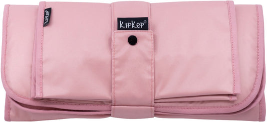 Kipkep napper combi verschonings-set - mauve - verschoonmatje incl. luieretui - wasbaar - waterafstotende zijde