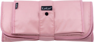 Kipkep napper combi verschonings-set - mauve - verschoonmatje incl. luieretui - wasbaar - waterafstotende zijde