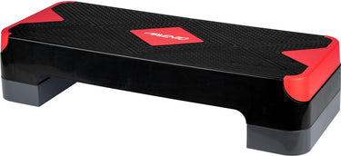 Avento fitness stepbank klein - zwart roze - ca. 66 x 25 x 15 cm - verstelbaar