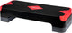 Avento fitness stepbank klein - zwart roze - ca. 66 x 25 x 15 cm - verstelbaar