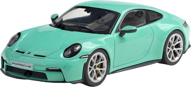 Schuco solido modelauto - porsche 911 - groen - 11 x 5 cm - schaalmodel