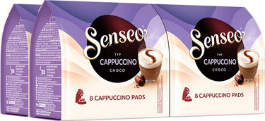 Senseo cappuccino choco koffiepads - intensiteit 2 9 - 4 x 8 pads