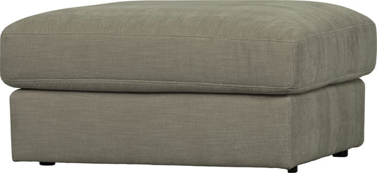 Vtwonen family hocker - geweven stof - grijs - 43x90x98 cm