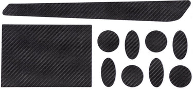 Bbb cycling carbonskin - framebescherming fiets - carbon stickers voor bescherming lak - water en hittebestendig - bbp-56