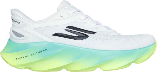Skechers skx aero burst - si heren sportschoenen - wit multi