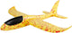 Van manen vliegtuig foam speelgoed 48cm multicolor - sun fun gooi vliegtuig.