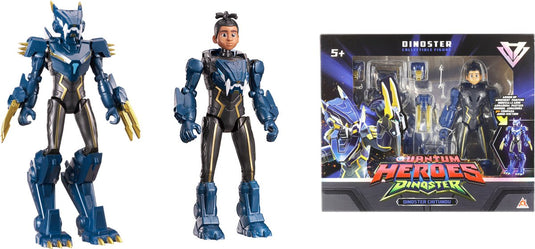 Dinoster -fig 2 in 1 arti+pantser 22cm - transformeerbare robot - jay min