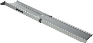 Trixie loopplank auto telescopisch (tot 120kg) - 100-180x43 cm - grijs